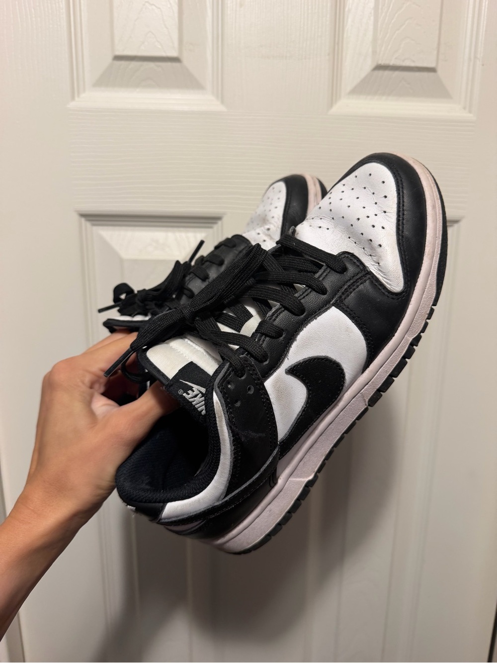 Nike Women’s Black and White Low-Top Sneakers